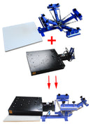 Machine d'impression d'écran multicolore 110V 1600W Équipement d'impression d'écran de dessiccateur universel