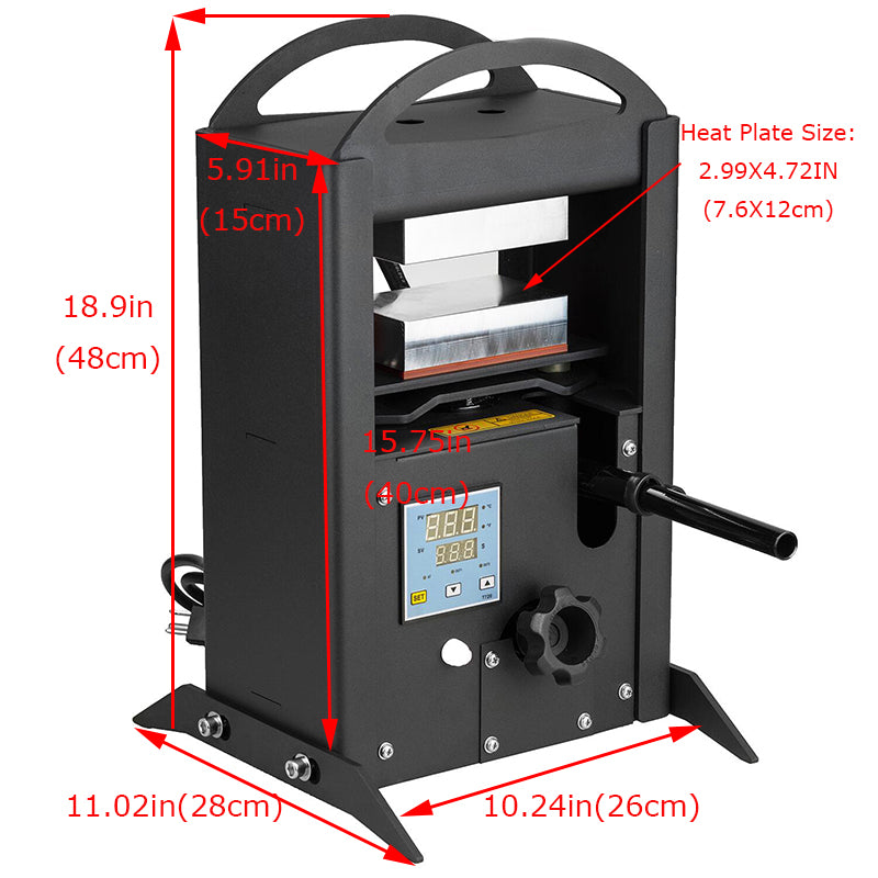 2.9*4.7" Rosin Heat Press Machine