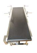 110V 1.5m PVC Conveyor Double Guardrail 40cm