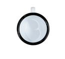 12 oz. Fine Enamel Cup w/Black Lip 1Pc