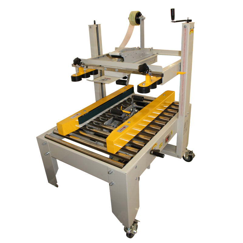 Scellant automatique de caisse d'emballage de machine de cachetage de bande de carton Double ceinture Carton Box Case Sealer 