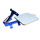 Machine d'impression d'écran en soie 1 couleur chemise presse démarrer passe-temps imprimante d'écran 006205 