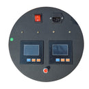 Presse à chaud hydraulique manuelle 2.4 "x4.7" 14000PSI 