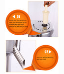 Presse-fruits et légumes commerciaux 110V 