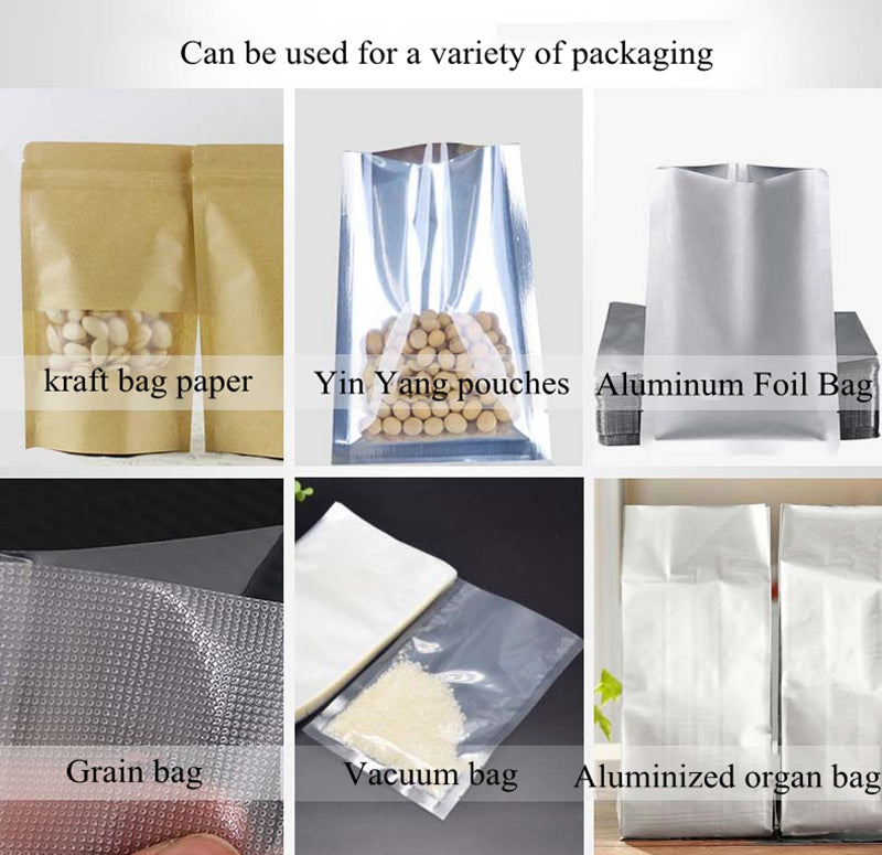 Machine de cachetage automatique de scelleur continu pour l'emballage de sachet en plastique de film de papier d'aluminium de membrane de PVC 