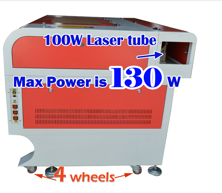 110V Ruida DSP 100W CO2 Laser gravure découpeuse 12090 47.24*35.43 pouces Laser graveur Cutter 