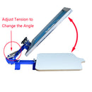 Machine d'impression d'écran en soie 1 couleur chemise presse démarrer passe-temps imprimante d'écran 006205 