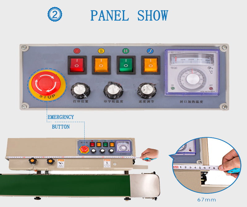 110V Continuous Sealing Machine FRD-1000II