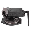 Étau de précision de 15,2 cm avec base adapté pour les machines de fraisage et de forage inclinées de 0 à 90 °. 