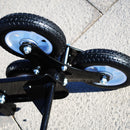 Chariot d'escalade d'escalier Chariot à bagages pliable portable avec levier à main étendu avec 6 roues et 2 roues de secours 
