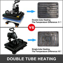 Imprimante de tasse de T-Shirt de Sublimation de transfert numérique de Machine de presse à chaud professionnelle multifonctionnelle améliorée 5in1 