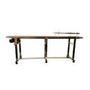 110V 2.1m PVC Conveyor Double Guardrail 30cm