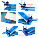 1 Color 1 Station Screen Printing Machine