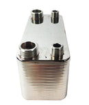 20-Plate Water to Water Brazed Plate Heat Exchanger