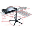 Sécheur flash pour sérigraphie Sécheur flash Sérigraphie 16 X 16 Sécheur d'écran 110V 1600W pour T-Shirt DIY Encre de polymérisation 