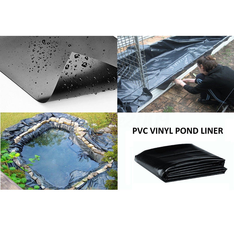 20x30Inch HDPE Ponder Liner Convient pour la piscine à poissons de l'arrière-cour et du jardin extérieur 