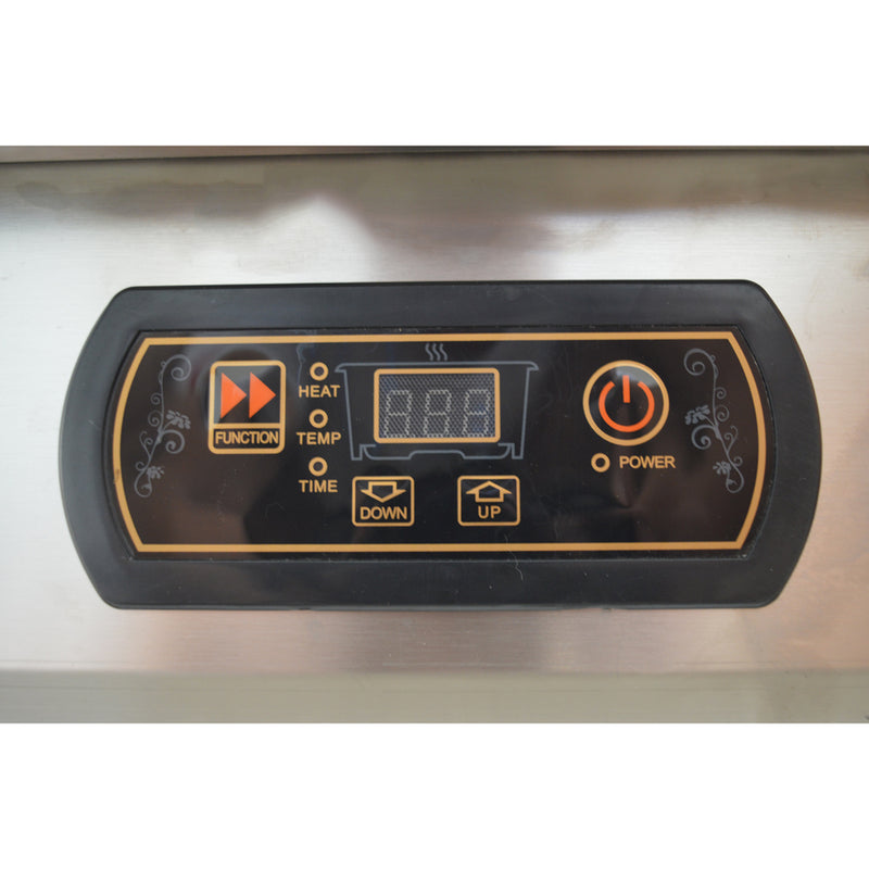 Ustensiles de cuisine à Induction commerciale cuisinière en acier inoxydable brûleur de comptoir électrique plaque chauffante Quad cuisinière 110V 2.5KW 