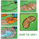 Noir 20'x20' Flexible Water Garden Fish Pond Liner Élasticité HDPE 