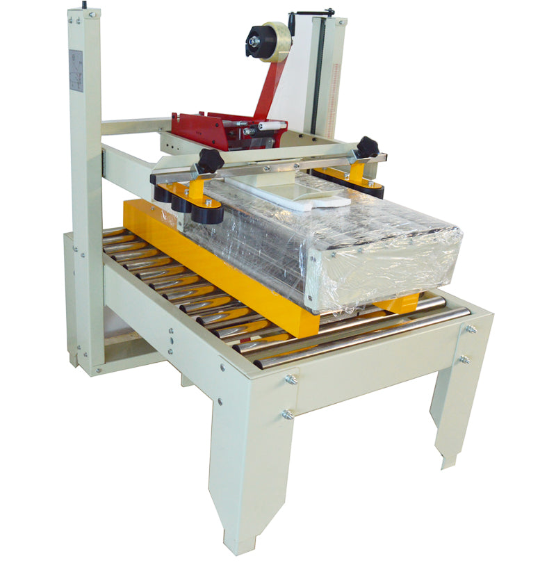 Scellant automatique de caisse d'emballage de machine de cachetage de bande de carton Double ceinture Carton Box Case Sealer 