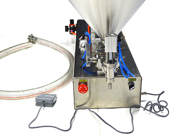 Machine de remplissage liquide et pâte 110V 1000-5000ml grande capacité pour le remplissage 