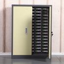 L'armoire de rangement pour outils à boulons et écrous à 75 tiroirs contient un KIT d'assortiment d'étagères d'organisation d'armoires 