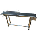 110V 1.5m PVC Conveyor Double Guardrail 20cm