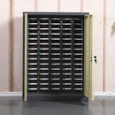 L'armoire de rangement pour outils à boulons et écrous à 75 tiroirs contient un KIT d'assortiment d'étagères d'organisation d'armoires 