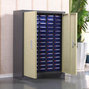 L'armoire de rangement pour outils à boulons et écrous à 75 tiroirs contient un KIT d'assortiment d'étagères d'organisation d'armoires 