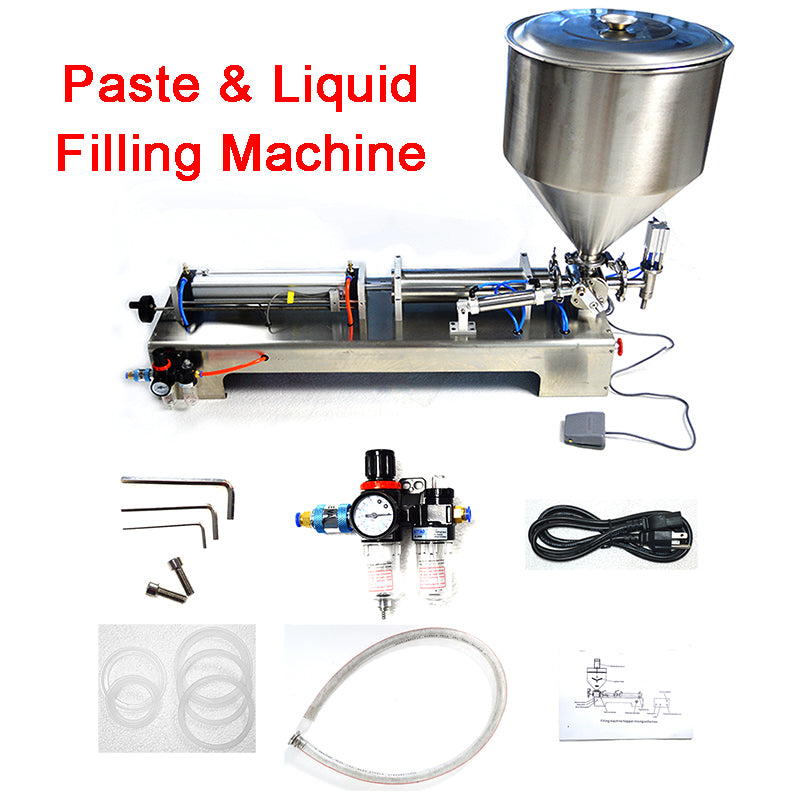 110V Paste Liquid Filling Machine 10-100ml