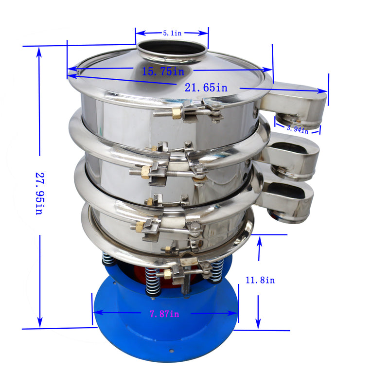 110V Vibrating Screen Machine