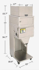 Big Autoweighing Powder Filling Machine 10-1200g