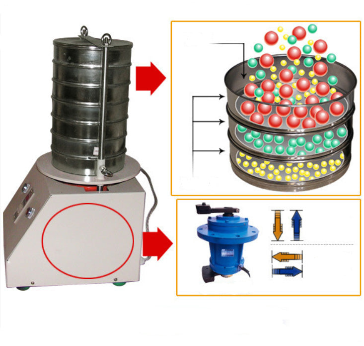 110V Vibrating Sieve Machine