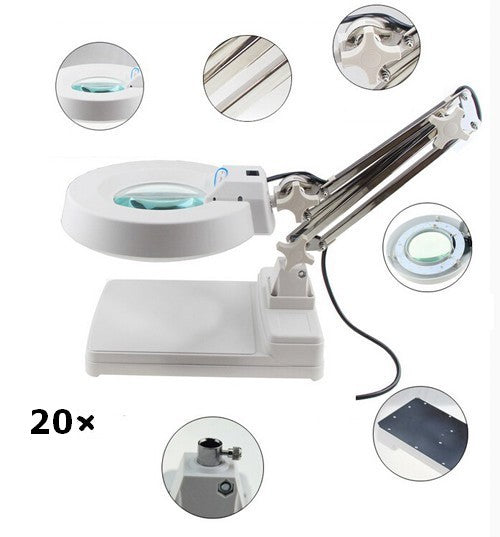 110V Table Magnifier Lamp