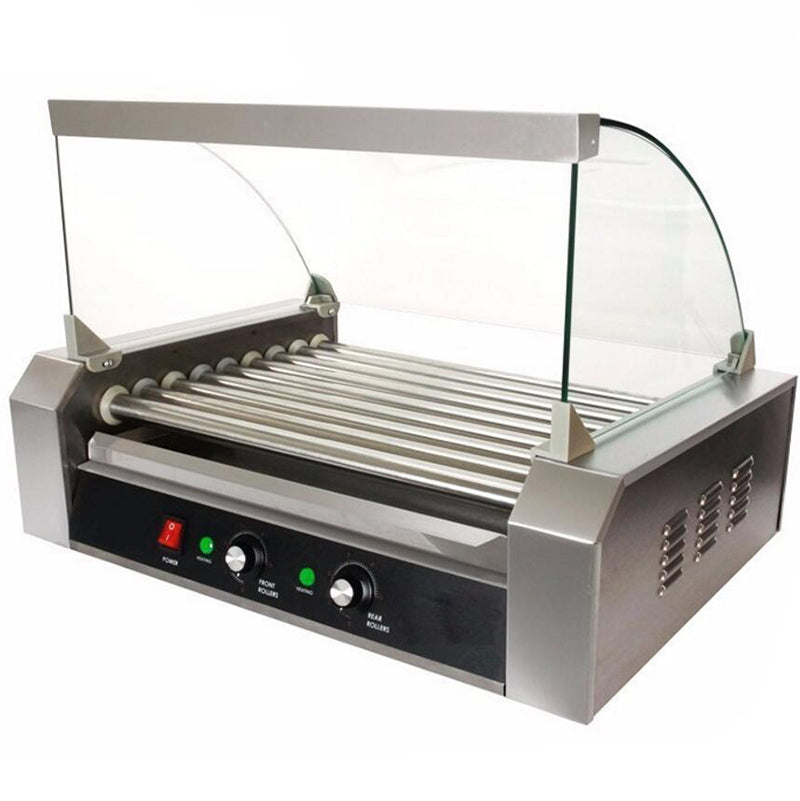 110V Hot Dog 9 Roller Grilling Machine